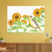 Kansas Leinwand Art (Insitu (Wohnzimmer))