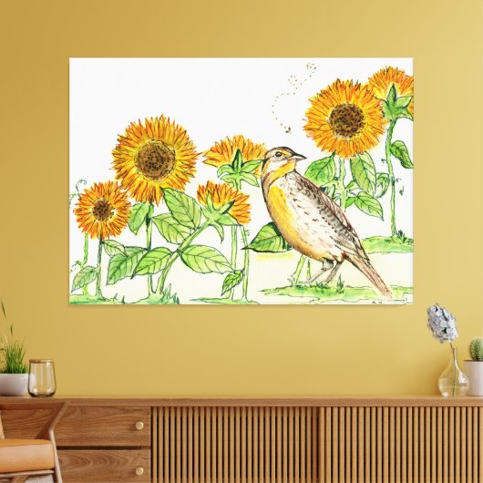 Kansas Leinwand Art (Insitu (Wohnzimmer))