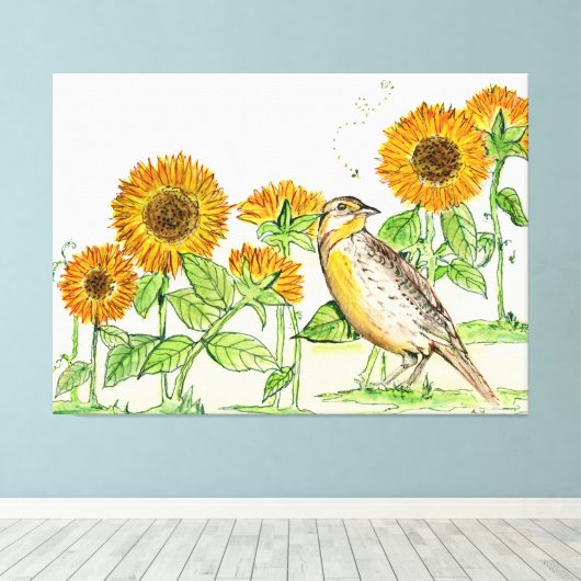 Kansas Leinwand Art (Insitu (Holzboden))