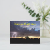 Kansas Lightning POST CARD Postkarte (Stehend Vorderseite)