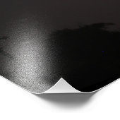 Kansas Lightning Storm Foto Poster. (Ecke)