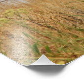 Kansas Limestone Fence Fotodruck (Ecke)