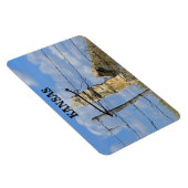 Kansas Limestone Fence Magnet (Rechte Seite)