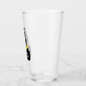 Kansas Linux Fest Beer Glass Glas (Links)