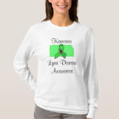 Kansas Lyme Disease Awareness Shirt (Vorderseite)