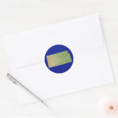 Kansas Map Sticker (Umschlag)