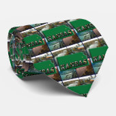 Kansas Map und Fotos Krawatte (Gerollt)