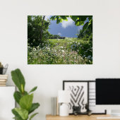 Kansas Meadows und Wildblumen Poster (Heimbüro)