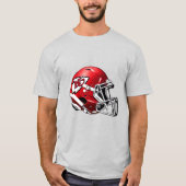 Kansas mens tshirts Bold Team Spirit Design (Vorderseite)