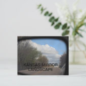 KANSAS MIRROR LANDSCAPE POST CARD POSTKARTE (Stehend Vorderseite)