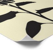 Kansas National Parks Infografik Karte Poster (Ecke)