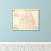 Kansas, Nebraska Leinwanddruck (Insitu (Holzboden))