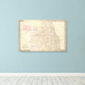 Kansas, Nebraska Leinwanddruck (Insitu (Holzboden))