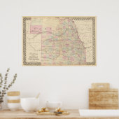 Kansas, Nebraska Poster (Küche)