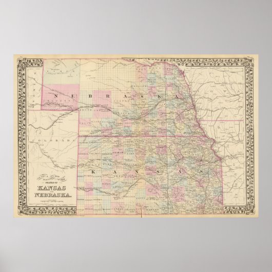 Kansas, Nebraska Poster (Vorne)