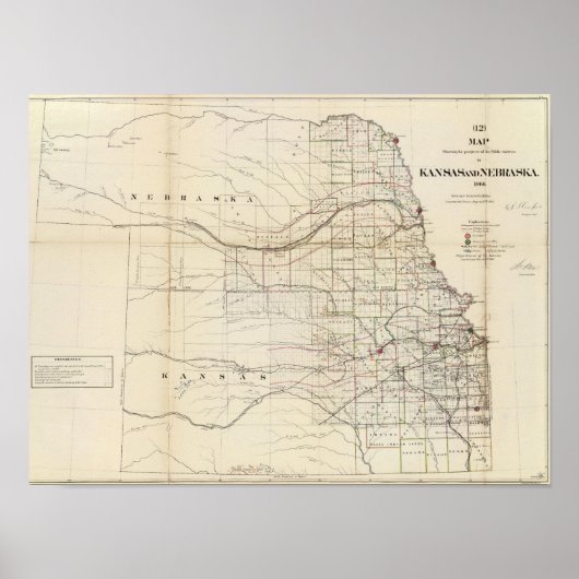 Kansas, Nebraska Poster (Vorne)