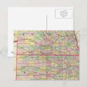 Kansas, Nebraska Postkarte (Vorne/Hinten)