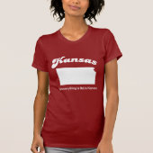 Kansas - nicht alles ist flacher T - Shirt (Vorderseite)