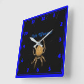 Kansas Orb Weaver Square Uhr (Winkel)