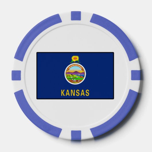 Kansas Pokerchips (Vorderseite)
