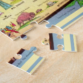 Kansas Postcard Karte Jigsaw Puzzle (Seite)