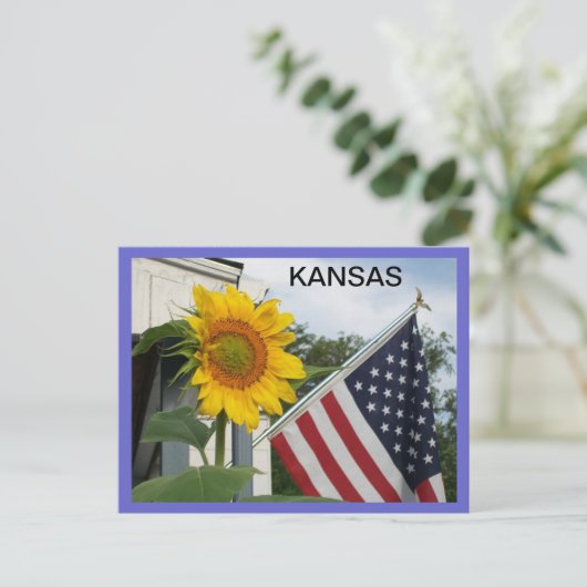Kansas Postcard Postkarte (Stehend Vorderseite)