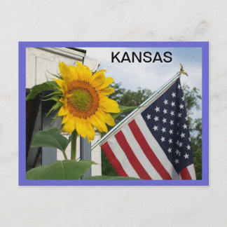 Kansas Postcard Postkarte