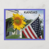 Kansas Postcard Postkarte (Vorderseite)