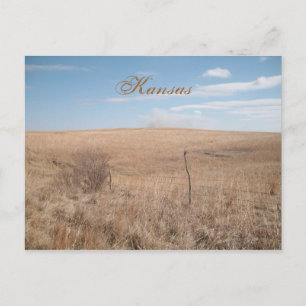 Kansas Postkarte