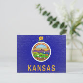 Kansas Postkarte (Stehend Vorderseite)