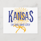 Kansas Postkarte (Vorderseite)