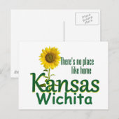 KANSAS POSTKARTE (Vorne/Hinten)