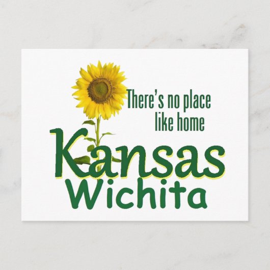 KANSAS POSTKARTE (Vorderseite)