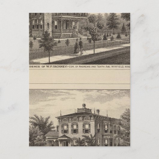 Kansas Postkarte (Vorderseite)