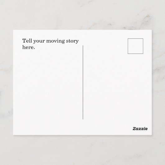 Kansas Postkarte (Rückseite)