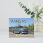 Kansas Postkarte (Stehend Vorderseite)