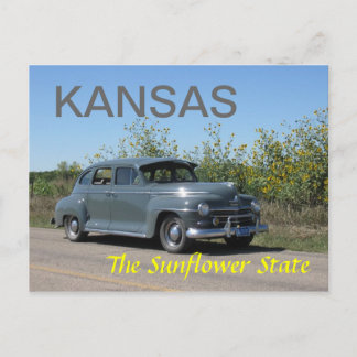 Kansas Postkarte
