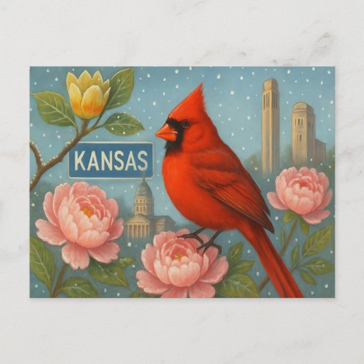 KANSAS-Postkarte Postkarte (Vorderseite)