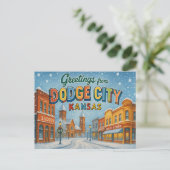 KANSAS-Postkarte Postkarte (Stehend Vorderseite)