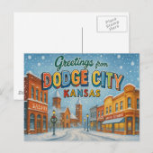 KANSAS-Postkarte Postkarte (Vorne/Hinten)
