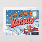 KANSAS-Postkarte Postkarte (Vorne/Hinten)