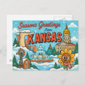 KANSAS-Postkarte Postkarte (Vorne/Hinten)