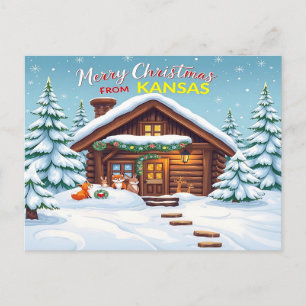 KANSAS-Postkarte Postkarte