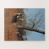 Kansas Quivira Wildlife Whitetail Deer Puzzle (Horizontal)