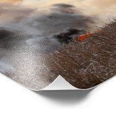 Kansas Rancher startet eine kontrollierte Verbrenn Fotodruck (Ecke)