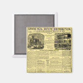 Kansas Real Anwesen Newspapier-Werbung Magnet (Vorderseite/Rückseite)