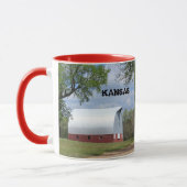 Kansas Red Barn Tasse (Links)