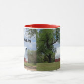 Kansas Red Barn Tasse (Zentrum)