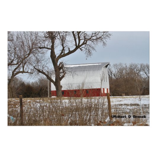 Kansas Red Country Barn Foto Erweiterung (Vorne)