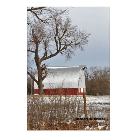 Kansas Red Country Barn Foto Erweiterung (Vorne)